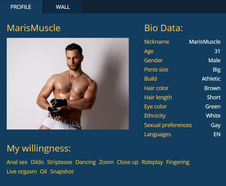 Read about models in their unique bios.