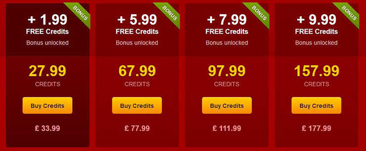 LiveJasmin prices. Check out Live Privates for the same range of models with a cheaper lowest pricing package.