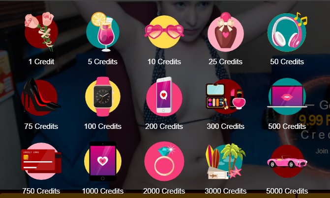 Send credits and digital gifts to hot Asians.